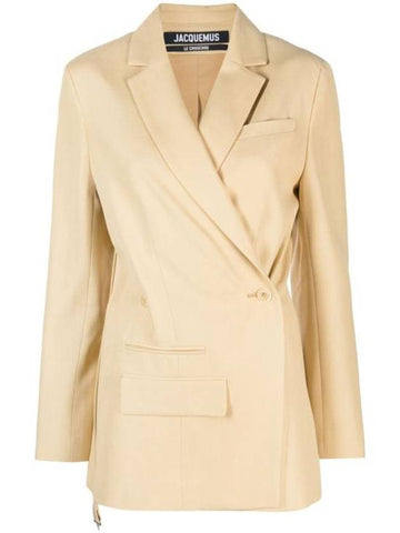 Jacket 231JA022 1359 150 BEIGE - JACQUEMUS - BALAAN 1