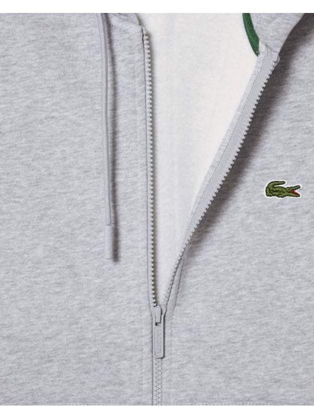 Hooded Sweatshirt 677094 Gray - LACOSTE - BALAAN 4