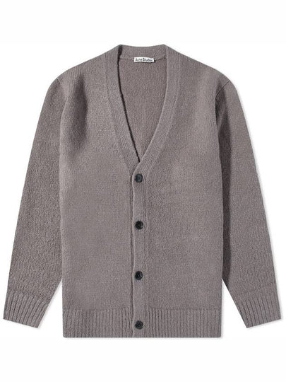 Wool Blend Cardigan Grey - ACNE STUDIOS - BALAAN 2