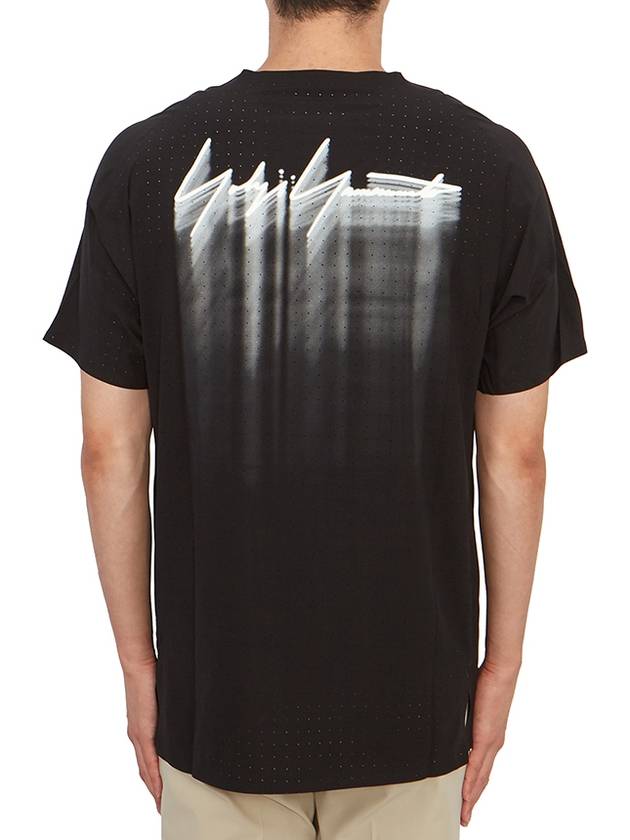 Y 3 Men's Short Sleeve T-Shirt IN8743 BLACK - YOHJI YAMAMOTO - BALAAN 3