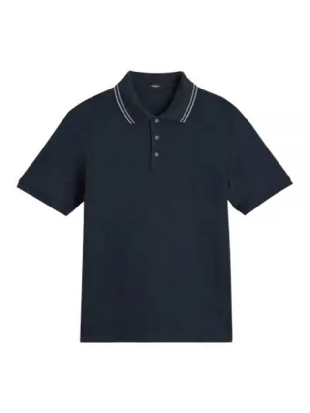 N0294504 XHX Free Size Short Sleeve Polo Tee - THEORY - BALAAN 1