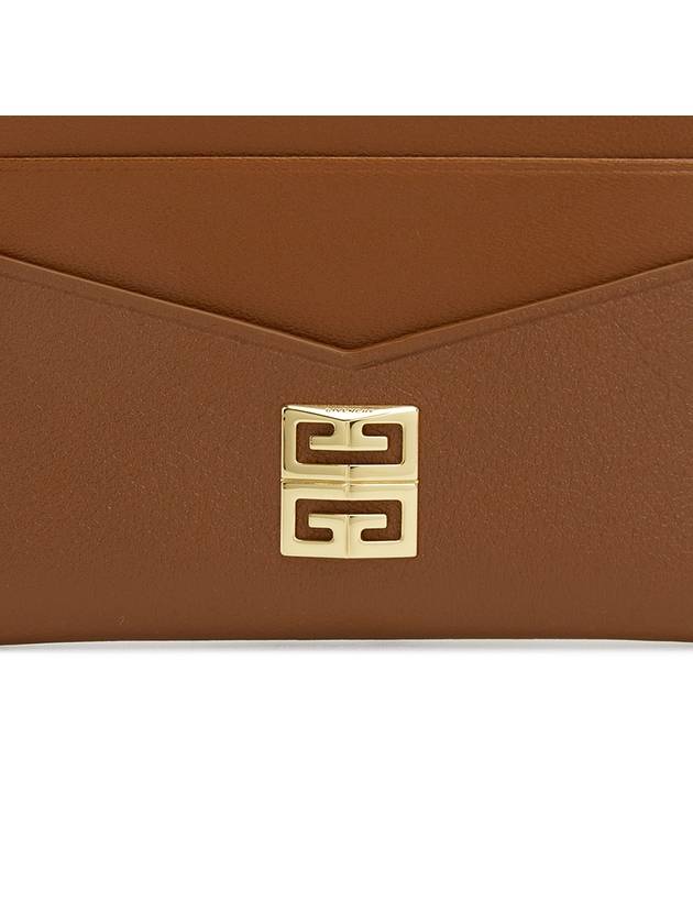 4G Calfskin Card Wallet Brown - GIVENCHY - BALAAN 6