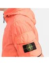 Men's Wappen Patch Naslan Watro Hooded Jacket Orange - STONE ISLAND - BALAAN 5