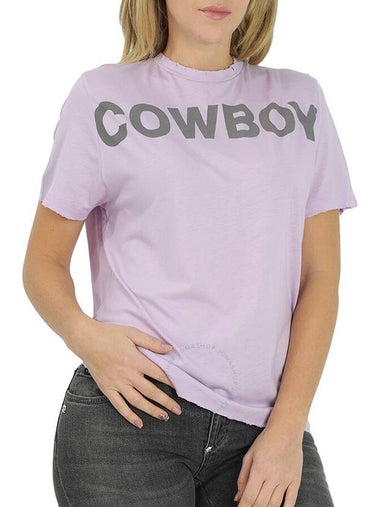 Filles A Papa Ladies Purple Fap Cowboy T-Shirt, Brand Size 1 - FILLES A PAPA - BALAAN 1