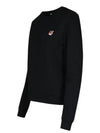 Fox Head Patch Regular Sweatshirt Black - MAISON KITSUNE - BALAAN 3