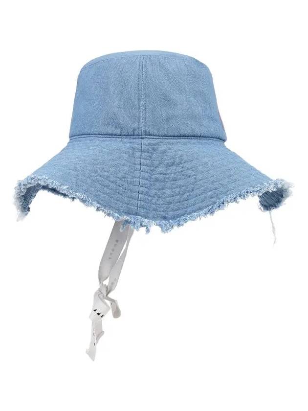 Wire Brim Denim Like Hat OF8404LASKY BLUE - ONOFF - BALAAN 3