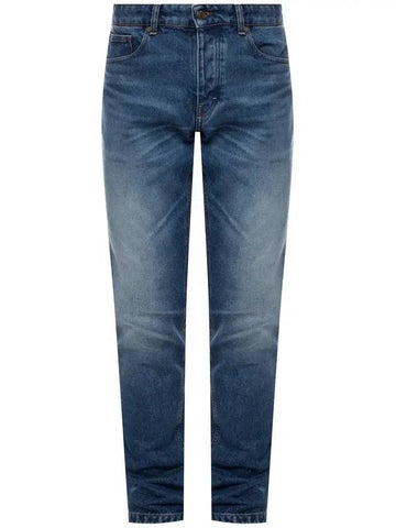 Men's Regular Fit Straight Jeans - AMI - BALAAN.