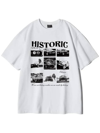 Historic Short Sleeve T-Shirt White - ELIMENO - BALAAN 2