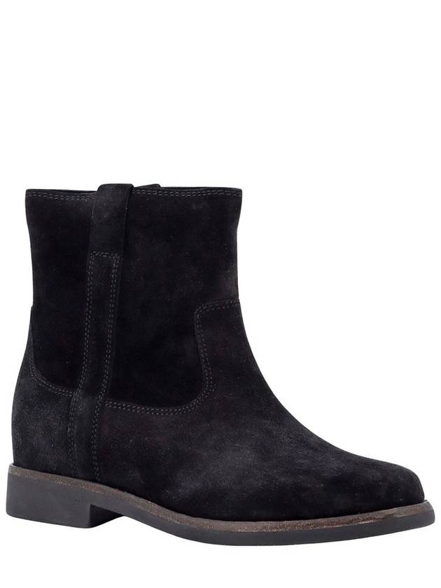 Susee Round Toe Middle Boots Black - ISABEL MARANT - BALAAN 8