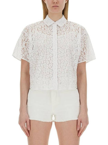 Michael Kors Lace Shirt - MICHAEL KORS - BALAAN 1