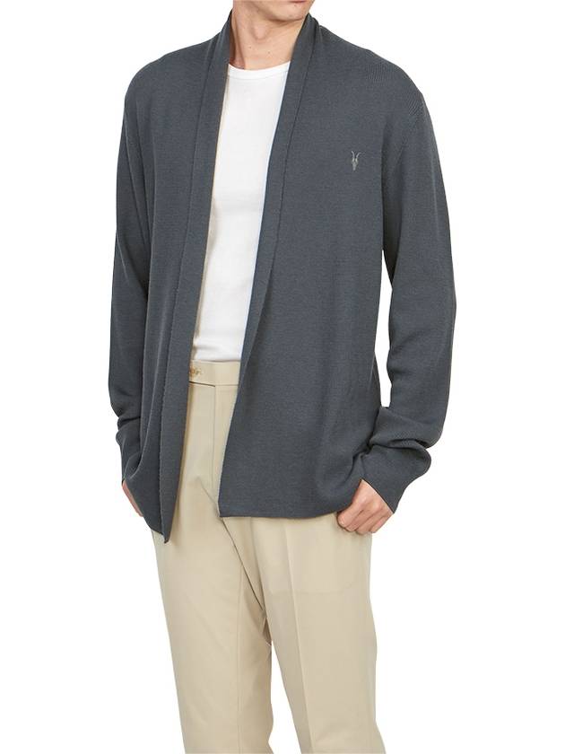 Men's Cardigan MK002D BEETLE BLUE - ALLSAINTS - BALAAN 5