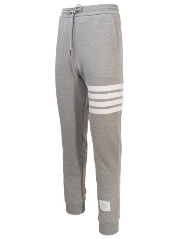 Men's Classic Loopback Engineered 4-Bar Sweatpants Light Grey - THOM BROWNE - BALAAN 3