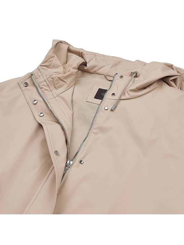 Technical Hooded Jacket Beige - LORO PIANA - BALAAN 10