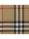 Check Wool Silk Scarf Beige - BURBERRY - BALAAN 5