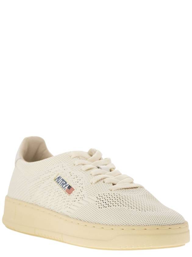 EASEKNIT - Perforated fabric trainers - AUTRY - BALAAN 2