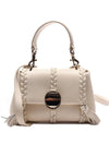 Penelope Small Leather Shoulder Bag Ivory - CHLOE - BALAAN 3