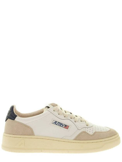 Medalist Navy Tab Low Top Sneakers White Blue - AUTRY - BALAAN 2