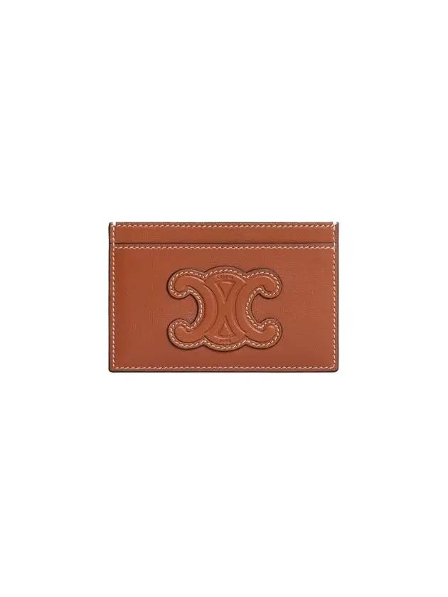 Coeur Triomphe Card Wallet Tan - CELINE - BALAAN 3