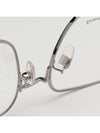 Zegna Glasses Frame EZ5222D 014 Silver Metal Polygon - ERMENEGILDO ZEGNA - BALAAN 3