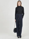 Essential Banding Knit Pants Navy - CHANCE'S NOI - BALAAN 5