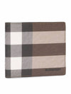 Vintage Check 2-fold Bifold Wallet Dark Birch Brown - BURBERRY - BALAAN.