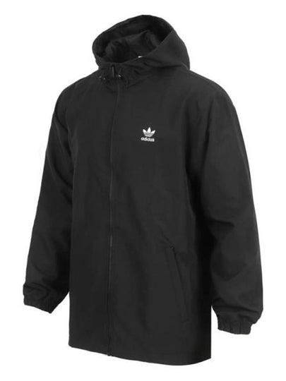 Trefoil Windbreaker Black - ADIDAS - BALAAN 2