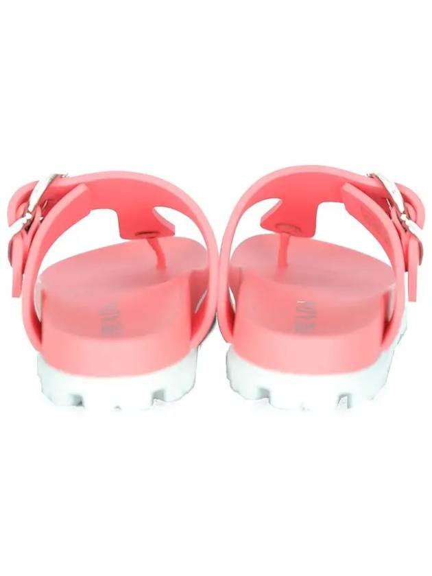 buckle sandals pink - PRADA - BALAAN 4