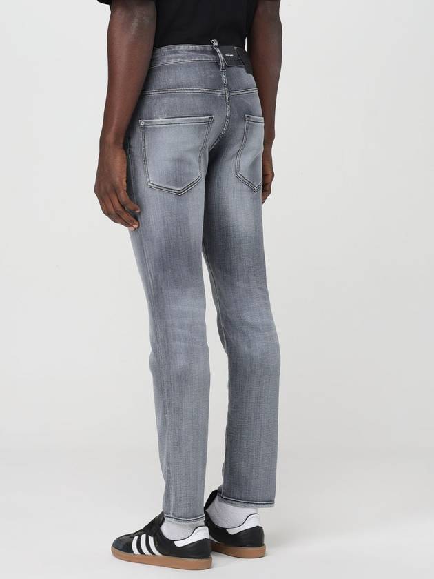 Proper Wash Skater Straight Jeans Grey - DSQUARED2 - BALAAN 4