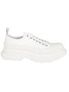 Tread Slick Low Top Sneakers White - ALEXANDER MCQUEEN - BALAAN 1