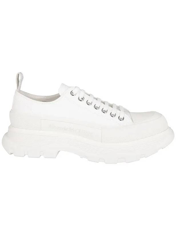 Tread Slick Low Top Sneakers White - ALEXANDER MCQUEEN - BALAAN 1