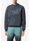 1AFVIU Embroidered Cotton Sweatshirt - LOUIS VUITTON - BALAAN 1