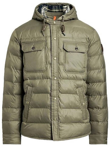 Polo Ralph Lauren Quilted Water-Repellent Hooded Jacket, Size Small - POLO RALPH LAUREN - BALAAN 1