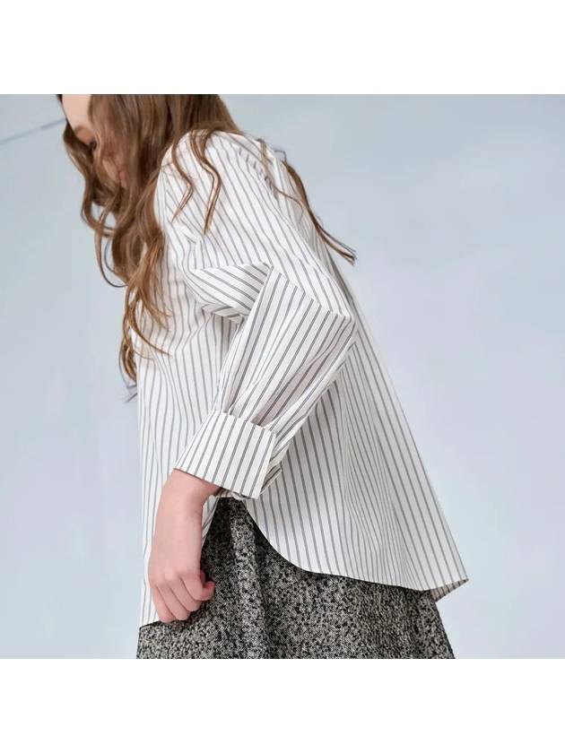 Wrist volume striped shirt 0128 - VOYONN - BALAAN 4