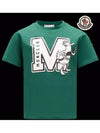 Kids Boys Short Sleeve T Shirt 8C00002 83907 866 4A 6A - MONCLER - BALAAN 2