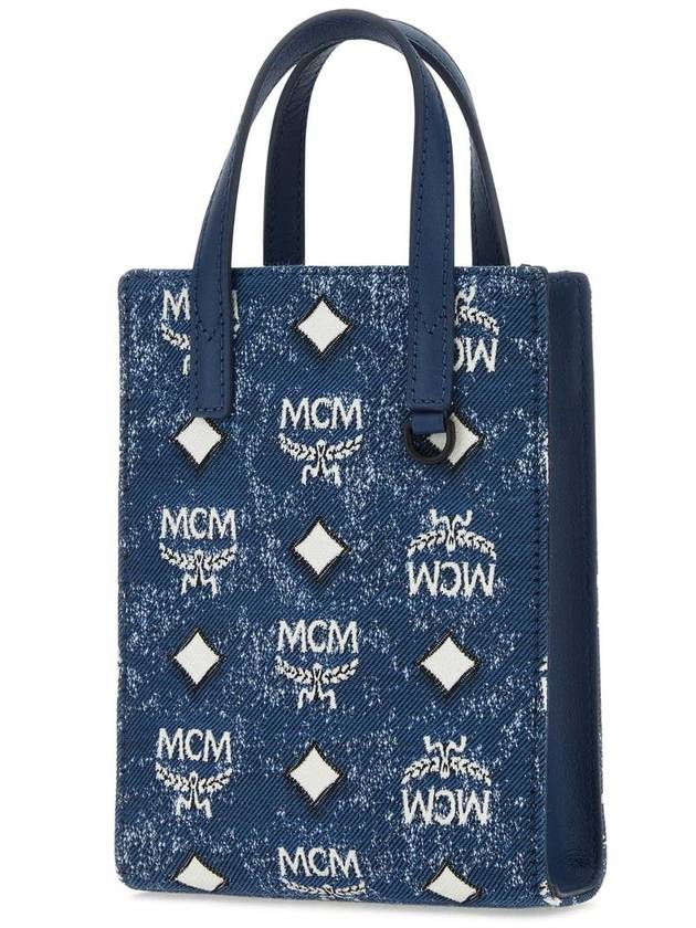 23 ss jacquard denim mini AREN bag MMTDSTA02 LE B0230441956 - MCM - BALAAN 3