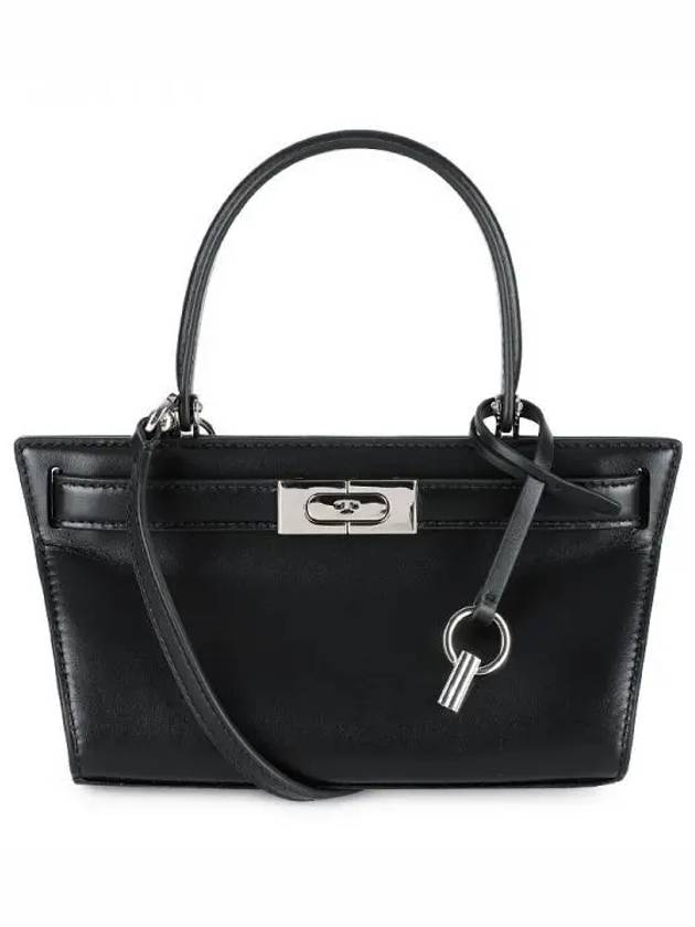 Petite Lee Radziwill Cat Eye Tote Bag Black - TORY BURCH - BALAAN 2