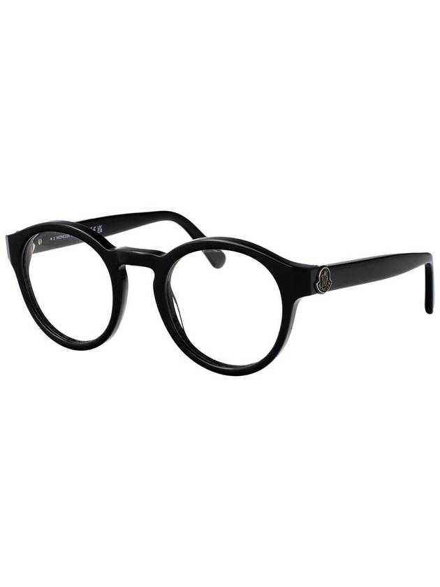 eyewear round glasses black - MONCLER - BALAAN 3