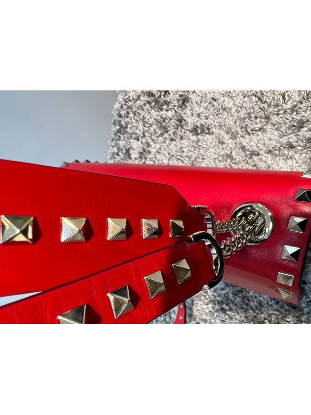 Rockstud Cross Bag Red - VALENTINO - BALAAN 9