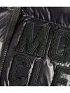 Abbaye Short Down Padding Jacket Black - MONCLER - BALAAN 4