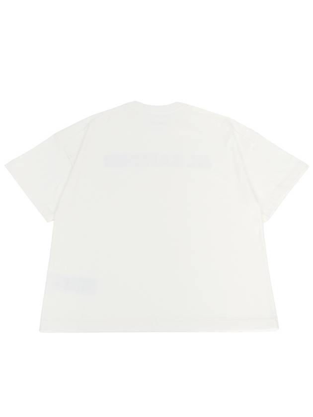 Men's Logo Cotton Short Sleeve T-Shirt White - JIL SANDER - BALAAN 3