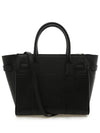 Small Classic Grain Zipper Tote Bag Black - MULBERRY - BALAAN 5