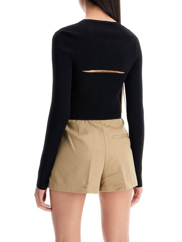 two-piece cropped set - ALEXANDER WANG - BALAAN 3