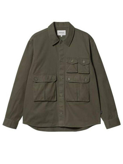 Tracker Long Sleeve Shirt Green - CARHARTT WIP - BALAAN 2