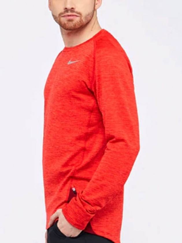 01857827687Therma Element Top Crew TshirtRed Orange - NIKE - BALAAN 1