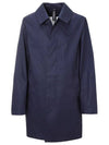 Cambridge Raintech Cotton Single Coat Navy - MACKINTOSH - BALAAN 2