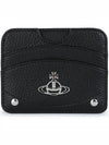 Half Moon Card Wallet Black - VIVIENNE WESTWOOD - BALAAN 2