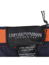 Logo Essential Microfiber Briefs Red Navy - EMPORIO ARMANI - 10