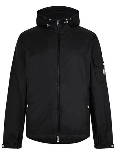 Etiache Rain Hooded Zip Up Black - MONCLER - BALAAN 2