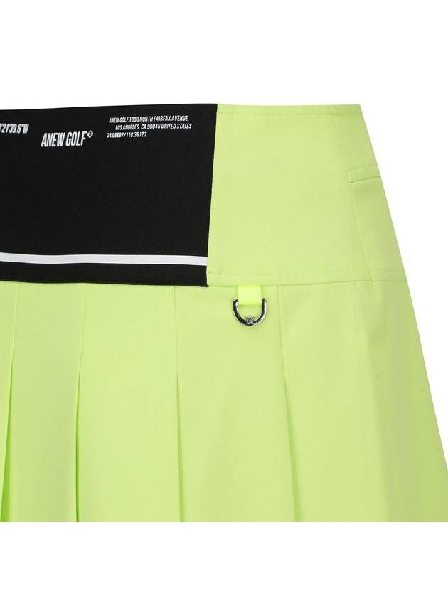 W LOGO BAND POINT PLEATS SQLI - ANEWGOLF - BALAAN 7