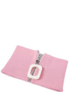 Zip Up Wool Neckband Pink - JW ANDERSON - BALAAN 3